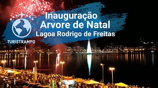 Ãrvore de natal lagoa rodrigo de freitas [upl. by Haelat]