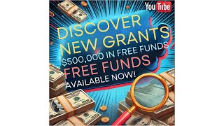 Get Ready for 500K in Free GRANTS [upl. by Kcorb]