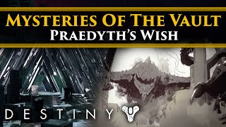 Destiny 2 Lore  Mysteries of the Vault of Glass Was an Ahamkara responsible for Praedyths fate [upl. by Ronaele]