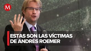 ¿Cuántas denuncias enfrenta Andrés Roemer [upl. by Hterag]