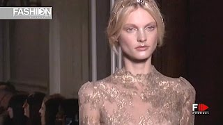 VALENTINO Haute Couture Autumn Winter 2011 2012 Paris  Fashion Channel [upl. by Edasalof]