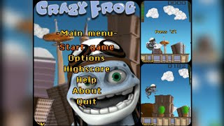 Crazy Frog Java Game Playthrough  Ojom  2006 [upl. by Danielle]