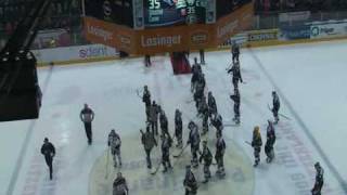 Fribourg Gotteron vs ZSC Lions end scenes 30 [upl. by Star]