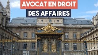 Avocats  la spécialité droit des affaires [upl. by Gaelan]