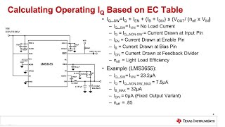 Introduction to Buck Converters Understanding Quiescent Current Specifications [upl. by Nireves]