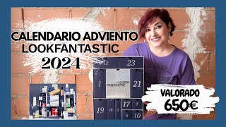 Calendario adviento LOOKFANTASTIC 2024 ♥️ ¿MERECE LA PENA  BELLEZA Y MAQUILLAJE ⎥Monica Vizuete [upl. by Ayrad863]