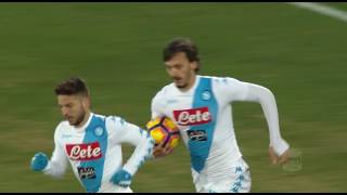 Il gol di Gabbiadini  Napoli  Sampdoria 21  Giornata 19  Serie A TIM 201617 [upl. by Joost]