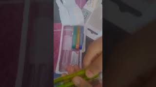 New Camlin pen pencil unboxing 😄🐢 [upl. by Alesi]