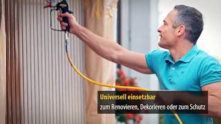 Wagner Airless Sprayer Plus  Anwendung [upl. by Heti393]