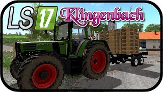 LS17 Klingenbach  Palettenlieferung für Kartonfabrik 016  Farming Simulator 17 Course Play Deuts [upl. by Ryun342]