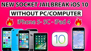 2023🔥 NEW Socket Jailbreak iOS 10 Jailbreak iOS 10341033 Without Computer iPhone 55CiPad 4 [upl. by Nilak]