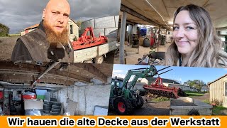 FarmVLOG890  Kreiselegge verladen [upl. by Tilden]