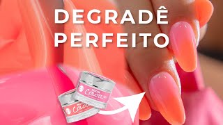 Como fazer DEGRADÊS PERFEITOS com Color Gel [upl. by Sirama]