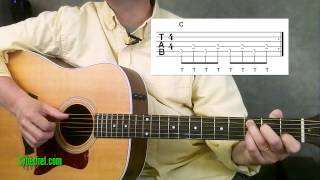 Phillip Phillips quotHomequot Fingerpicking Pattern [upl. by Tanney353]