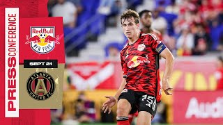 Daniel Edelman quotIt was an honor to lead the teamquot  New York Red Bulls vs Atlanta United FC [upl. by Naujad]