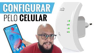 Configurar Repetidor pelo Celular em 2024 ATUALIADO [upl. by Alecia]