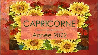 CAPRICORNE♑ Année 2022〰 Enfin le Bonheur   Astro  Oracles [upl. by Lebiralc]