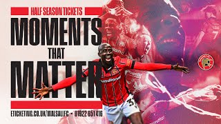 MOMENTS THAT MATTER  HALF SEASON TICKETS ON SALE ONLINE [upl. by Eisiam927]