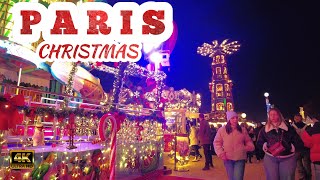 Paris  Christmas market 2023 [upl. by Kilah891]