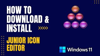 How to Download and Install Junior Icon Editor For Windows [upl. by Glynn49]