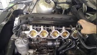 S50B32 ITB no airbox sound Bare throttle bodies [upl. by Nodnar]