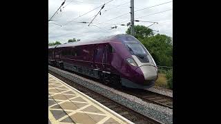 EMRs Brand New Class 810 Aurora Unit 810004 Passing Northallerton class810 trainspotting train [upl. by Riem633]