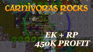 Carnivoras Rocks  FAST BESTIARY  LOOT for duo EK  RP 450K PROFIT [upl. by Gayleen]