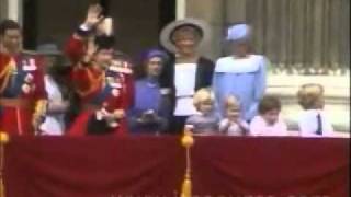 Princess Diana Trooping the Colour Montage [upl. by Nikoletta]