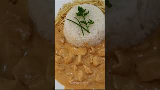 Receita de Strogonoff de Frango Cremoso Shorts  Tamires Mota [upl. by Asik551]