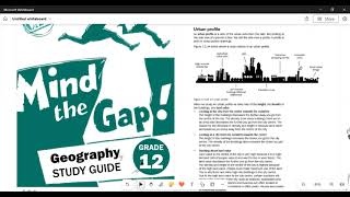 Geography Grade 12 STRUCTURE OF URBAN SETTLEMENTMATRICNATEDSPECIALIST [upl. by Auof]