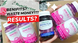 Nutrafactors Multivitamins Review  I used for 2 Months Gencell  Biotin Plus  Faiza Roy [upl. by Daphna]