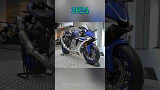 Evolution of yamaha r1 superbike 🏍️  evolution yamaha shorts [upl. by Parhe911]