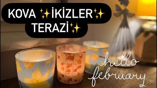 ŞUBAT AYI✨KOVA🎂✨İKİZLER✨TERAZİ✨ [upl. by Jule]