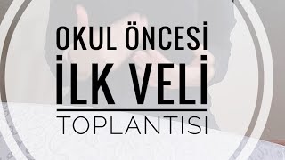 Okul Öncesi Veli Toplantısı [upl. by Ecirtnahs]