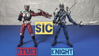 MÔ HÌNH KAMEN RIDER RYUKI VS KNIGHT DÒNG SIC BANDAI [upl. by Nakre]