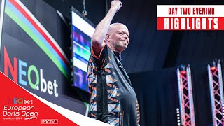 SEEDS SCATTERED  Day Two Evening Highlights  2024 European Darts Open [upl. by Kral]