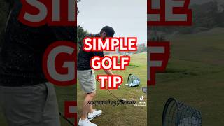 Simple Golf Tip FOR EVERYONE  golf golfequipment shorts [upl. by Romanas526]