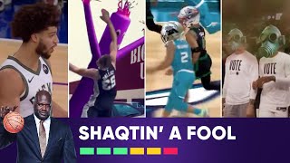 The Spurs are Up to No Good on this Weeks shaqtin 💨🤣  NBA on TNT [upl. by Neelear132]