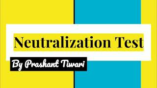 Neutralization test  Viral neutralization test  haemagglutination inhibition test  naglers rxn [upl. by Weldon]