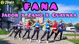 FANA 🔥  Jador x Zaho x Guaynaa  Zumba  Dance  Zumbafitness [upl. by Kannav]