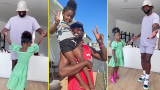 Gabrielle Union Shares Adorable Video of Kaavias Daily Dance Ritual with Daddy💃🏾🥰 [upl. by Leal]