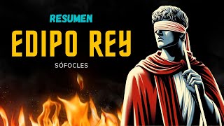 EDIPO REY DE SÓFOCLES  RESUMEN [upl. by Alimat74]