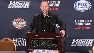 Dave Sholler explains how Conor McGregor and Urijah Faber were selected as TUF coaches [upl. by Erlond]