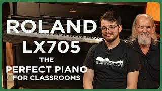 Roland LX705 The Perfect Piano For Classrooms [upl. by Onra]