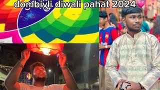 dombivli diwali pahat 2024  JayeshpatilVlog [upl. by Aissatan]