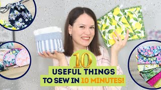 MUST TRY 10 quick amp easy sewing projects to sew sell and gift in 2024 [upl. by Millman179]