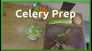 How to Prepare Celery  Fast [upl. by Yrrej]