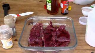 DIY cooking Biltong South African Beef Jerky [upl. by Nyleahcim818]