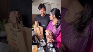 Husband ka favourite bnaya aaj shorts bristihomekitchen bhunja [upl. by Ettenig999]