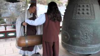 Sunset Bell Ringing at Hwagyesa Temple Seoul [upl. by Heywood]